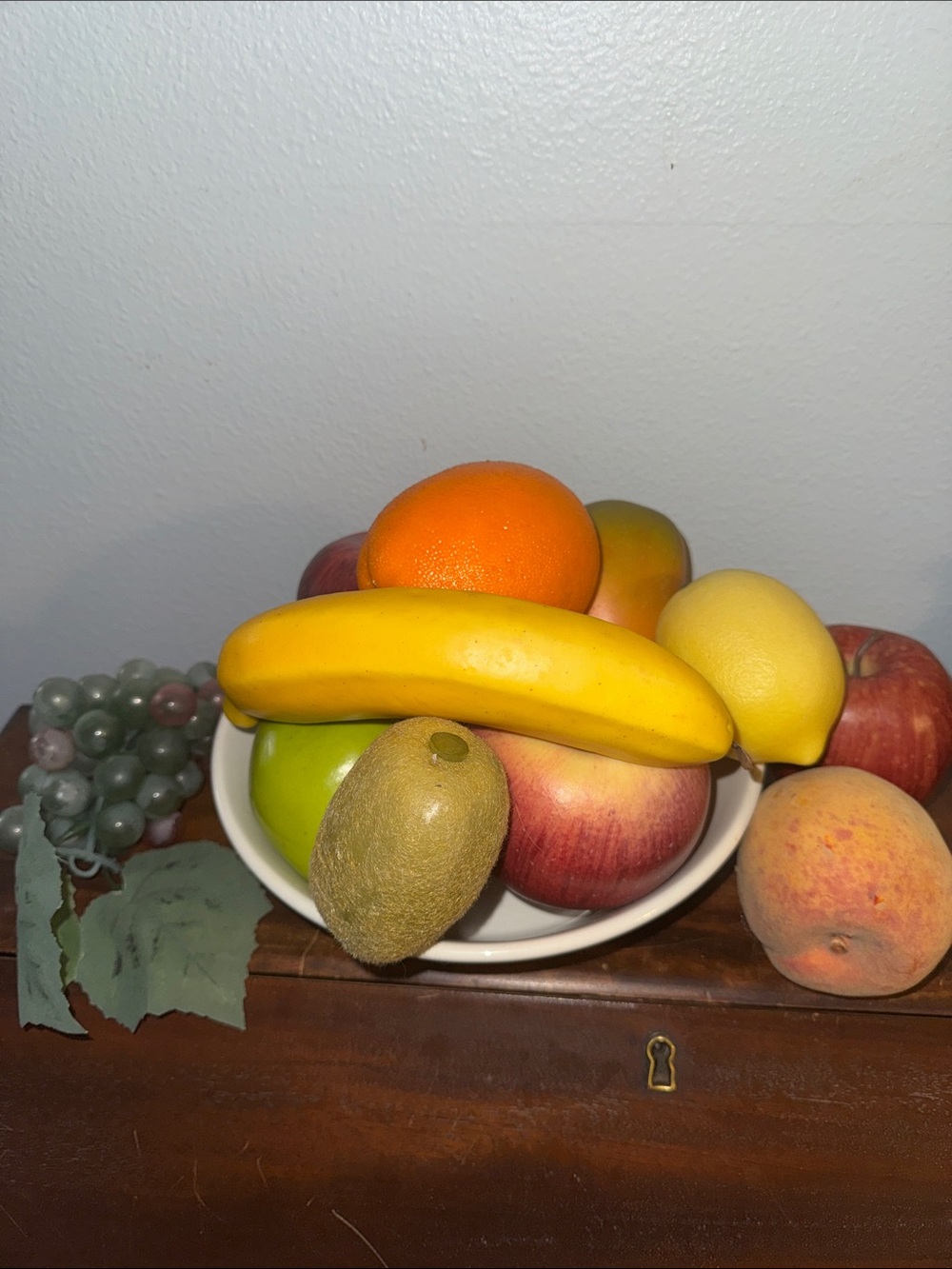 Vintage 11 Pieces of Artificial Plastic Fruit Accent Kitchen Decor